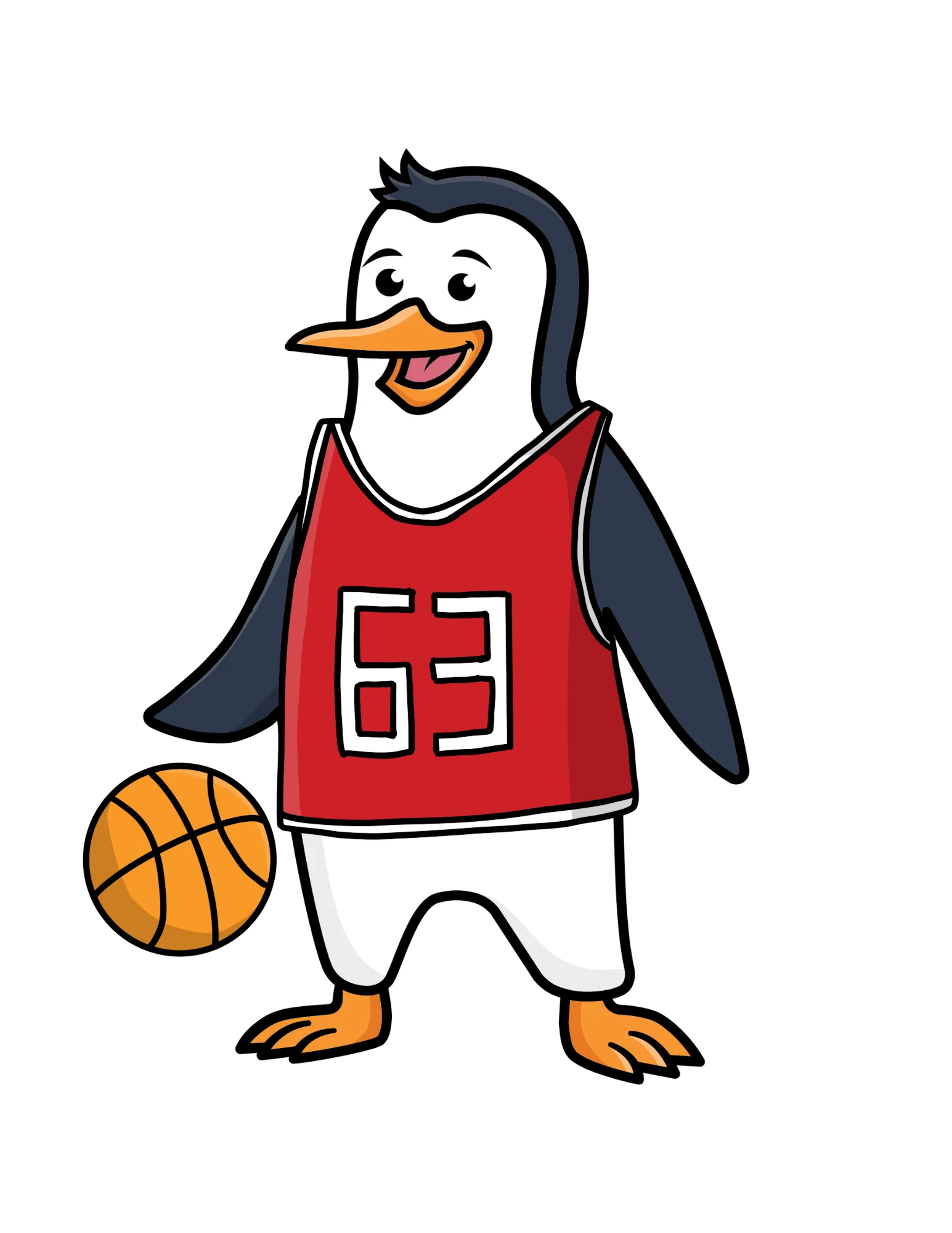 image of trip dressed in basketball jersey