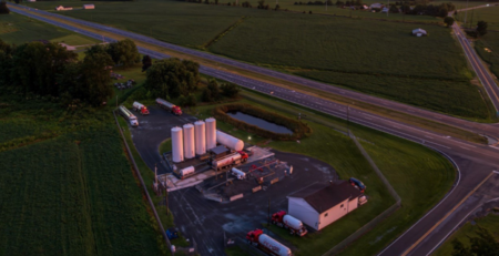 PepUp storage facilities feature large onsite storage tanks for quick wholesale fuel delivery.