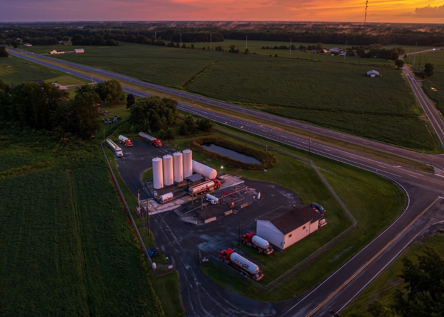 PepUp storage facilities feature large onsite storage tanks for quick wholesale fuel delivery.