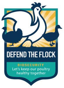 USDA Defend the Flock Program Badge