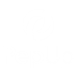 PepUp stacked logo white 500x500 PepUp logo